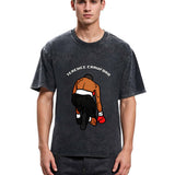 Tokyosol Terence Crawford Boxing Cartoon Art Washed T-Shirt