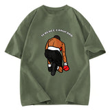 Tokyosol Terence Crawford Boxing Cartoon Art Washed T-Shirt