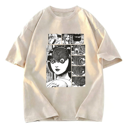 Tokyosol Tomie Anime Horror Washed T-Shirt