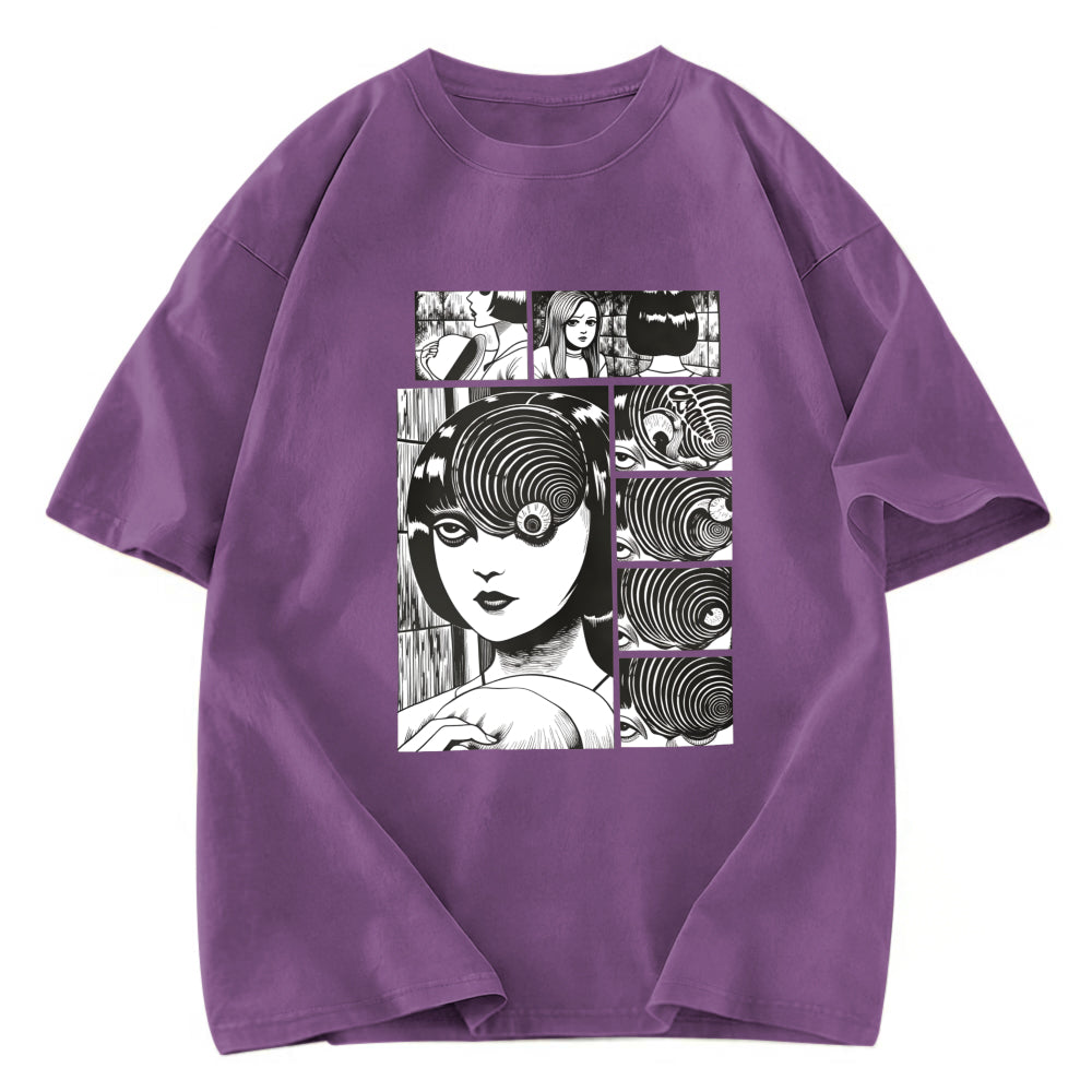 Tokyosol Tomie Anime Horror Washed T-Shirt