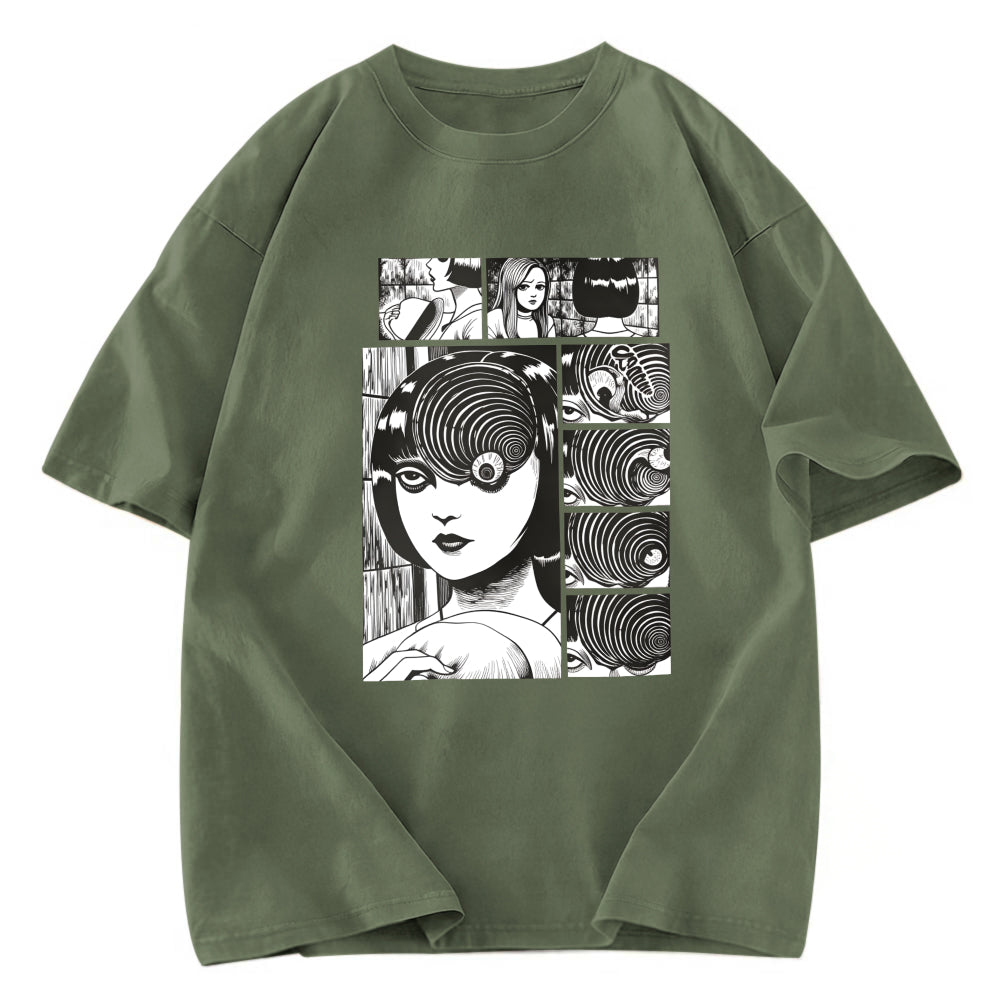 Tokyosol Tomie Anime Horror Washed T-Shirt