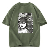 Tokyosol Tomie Anime Horror Washed T-Shirt