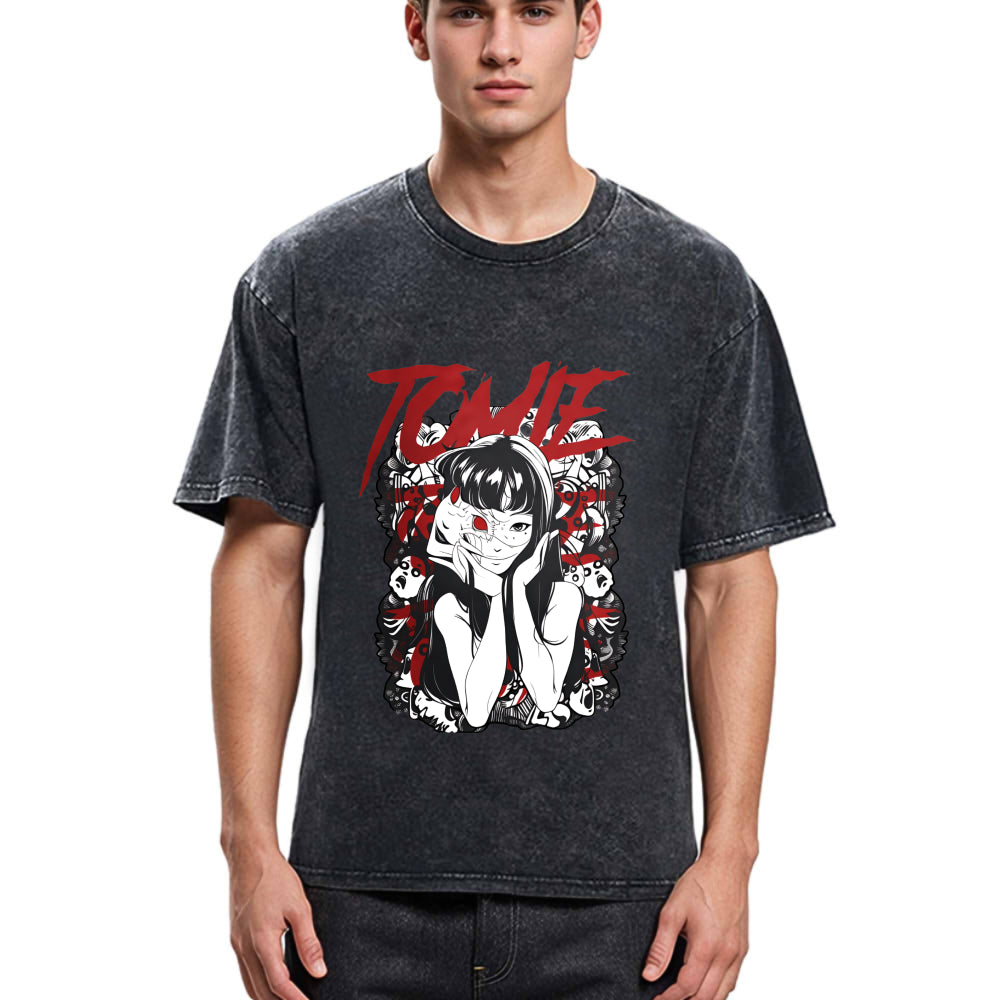 Tokyosol Tomie Japanese Washed T-Shirt