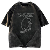 Tokyosol Capybara Is Ready Washed T-Shirt