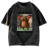 Tokyosol Capybara Lifting Washed T-Shirt