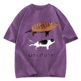 Tokyosol Let's Stretch Together Washed T-Shirt