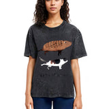 Tokyosol Let's Stretch Together Washed T-Shirt