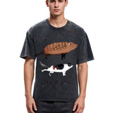 Tokyosol Let's Stretch Together Washed T-Shirt