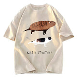Tokyosol Let's Stretch Together Washed T-Shirt