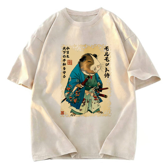 Tokyosol Peacekeeper Guinea Samurai Washed T-Shirt