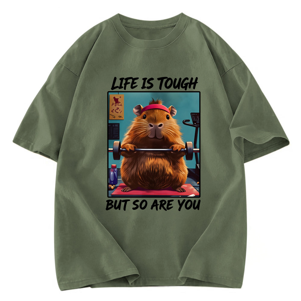 Tokyosol Withstand Tough Funny Washed T-Shirt