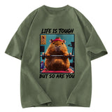 Tokyosol Withstand Tough Funny Washed T-Shirt