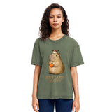 Tokyosol Capybaras Don't Worry Washed T-Shirt