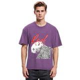 Tokyosol Whole Lotta Red Hip-Hop Capybara Washed T-Shirt
