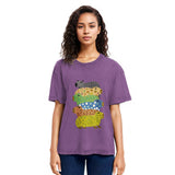Tokyosol Colorful Capybaras Washed T-Shirt
