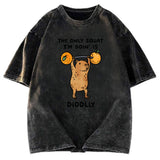 Tokyosol Diddly Capybara Washed T-Shirt