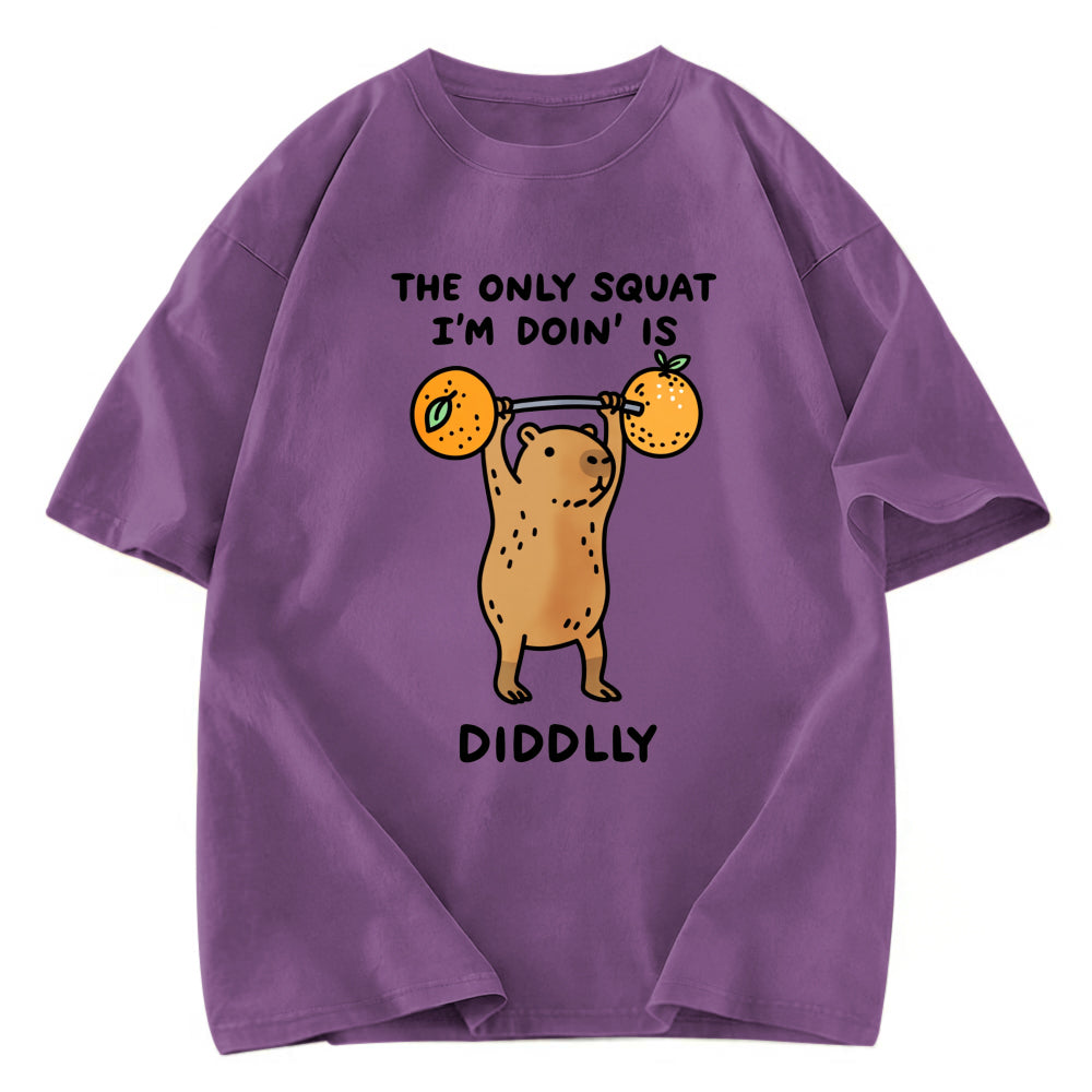 Tokyosol Diddly Capybara Washed T-Shirt