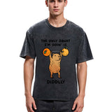 Tokyosol Diddly Capybara Washed T-Shirt