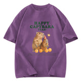 Tokyosol Happy Capybara Year Washed T-Shirt