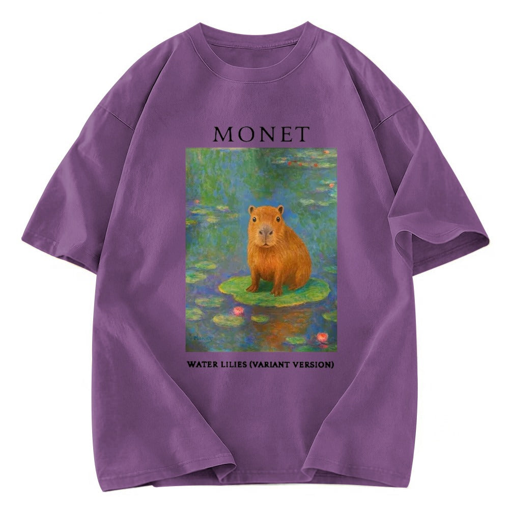 Tokyosol Monet's Capybara Washed T-Shirt