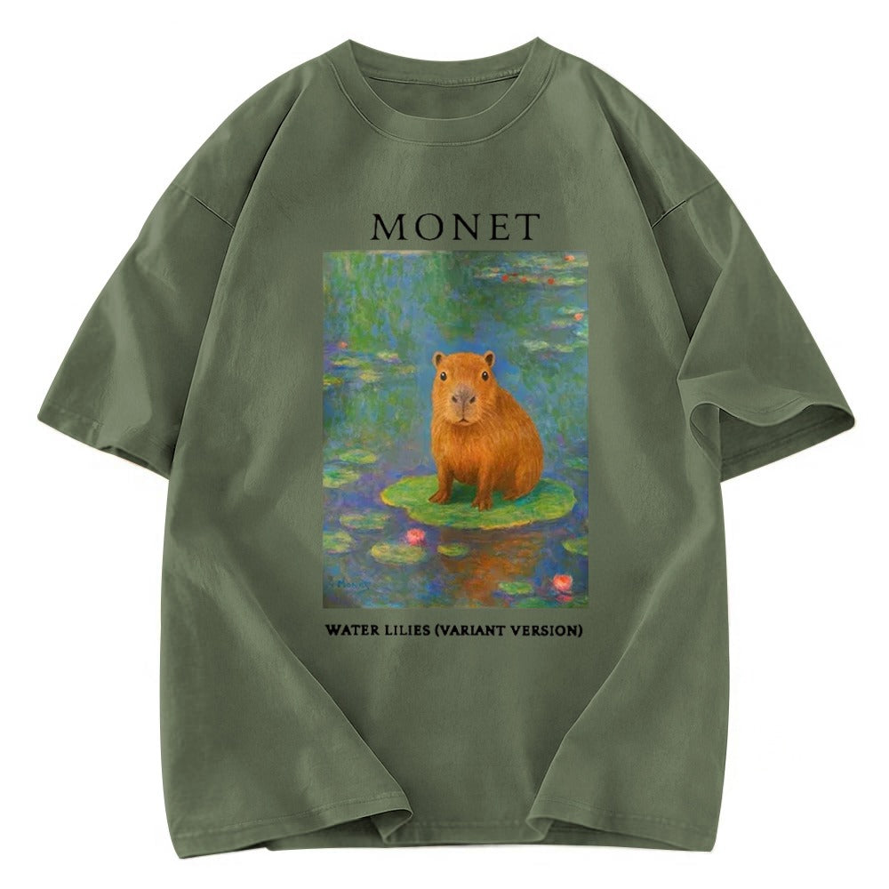 Tokyosol Monet's Capybara Washed T-Shirt