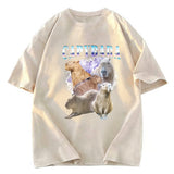 Tokyosol Vintage Capybara Washed T-Shirt