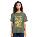 Tokyosol Woodcut Otter Washed T-Shirt