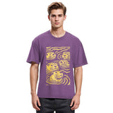Tokyosol Woodcut Otter Washed T-Shirt