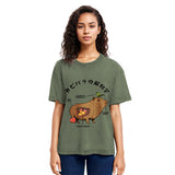 Tokyosol Capybara Anatomy Washed T-Shirt