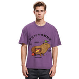 Tokyosol Capybara Anatomy Washed T-Shirt