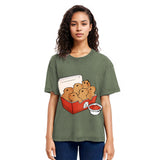 Tokyosol Capybara With Tomato Sauce Washed T-Shirt