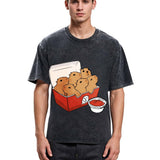 Tokyosol Capybara With Tomato Sauce Washed T-Shirt