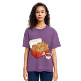 Tokyosol Capybara With Tomato Sauce Washed T-Shirt