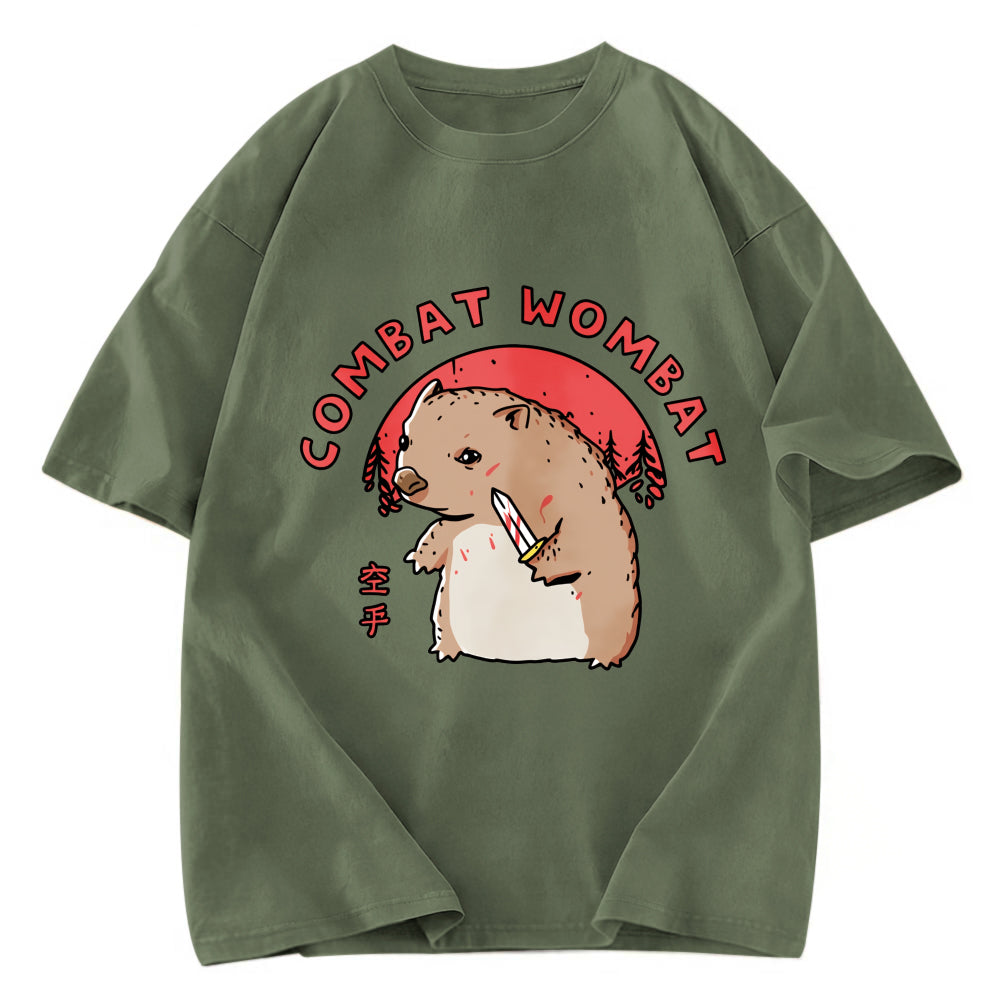 Tokyosol Combat Wombat Japan Washed T-Shirt