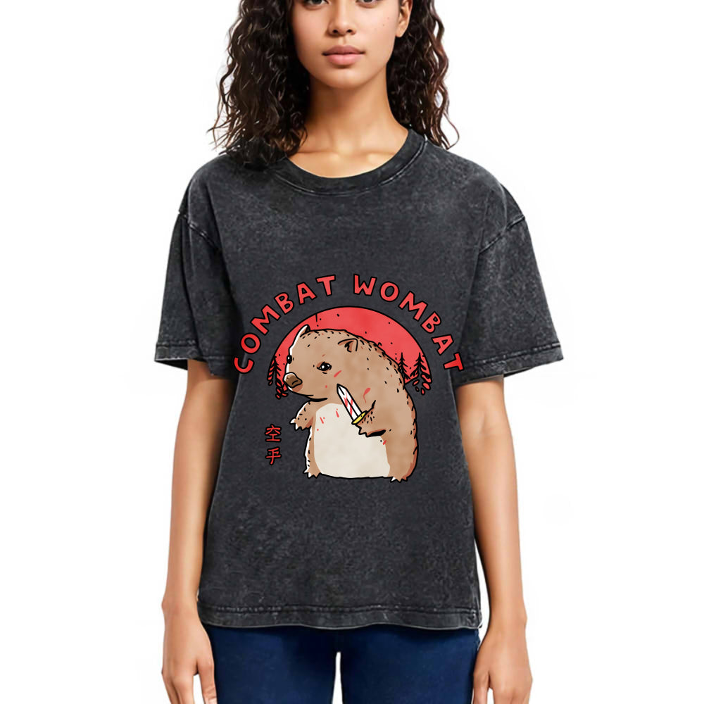 Tokyosol Combat Wombat Japan Washed T-Shirt