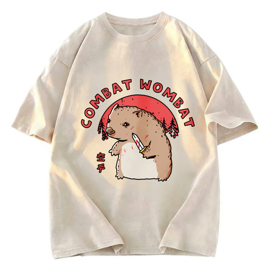 Tokyosol Combat Wombat Japan Washed T-Shirt