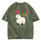 Tokyosol Angry Capybara Japan Classic T-Shirt