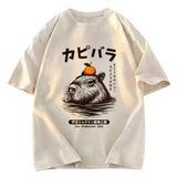 Tokyosol Capybara Hot Spring Washed T-Shirt