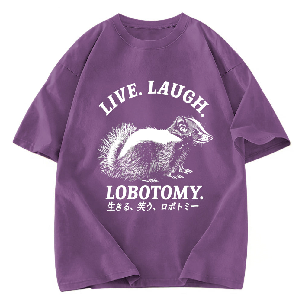 Tokyosol Live Laugh Lobotomy Washed T-Shirt