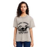 Tokyosol Live Laugh Lobotomy Washed T-Shirt