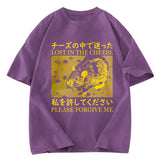 Tokyosol Lost in the Cheese Please Forgive Me Washed T-Shirt