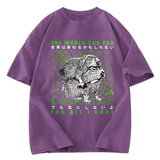 Tokyosol World Can End For All I Care Washed T-Shirt