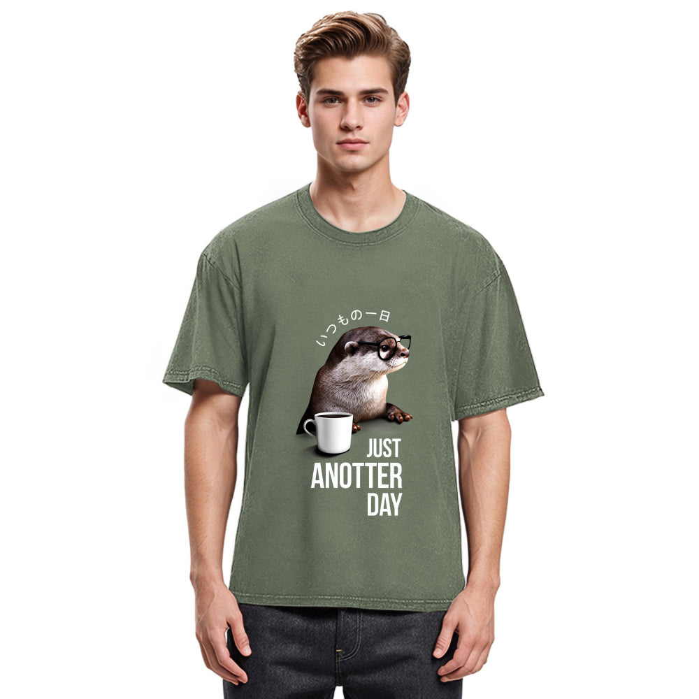 Tokyosol Just Another Day Washed T-Shirt