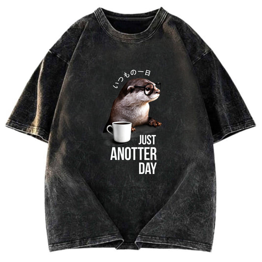 Tokyosol Just Another Day Washed T-Shirt