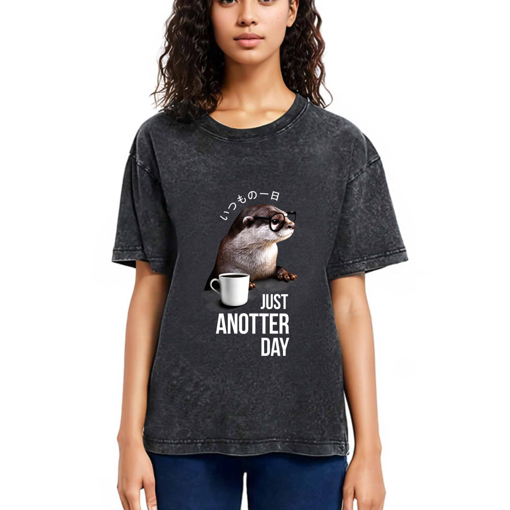 Tokyosol Just Another Day Washed T-Shirt