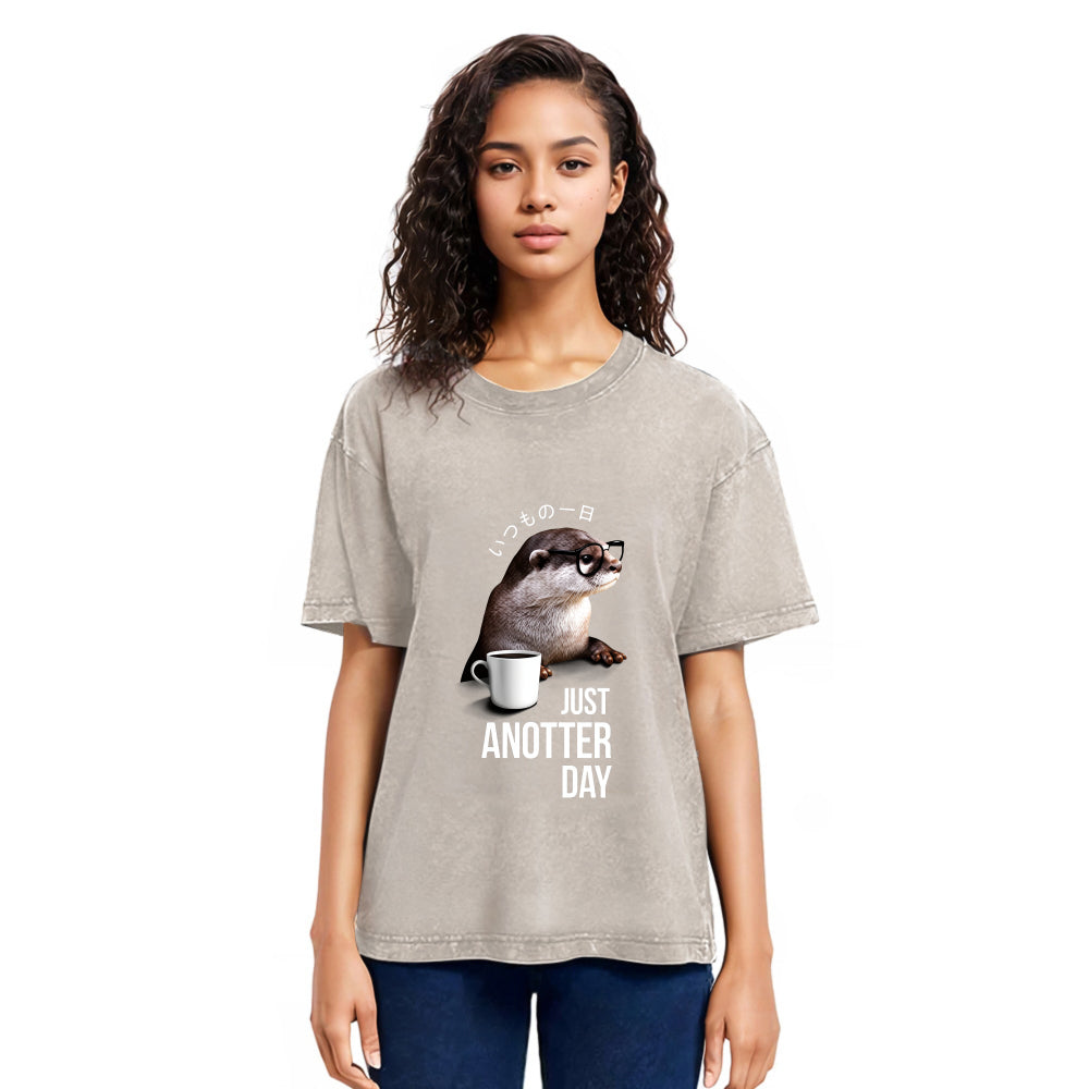 Tokyosol Just Another Day Washed T-Shirt