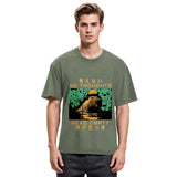 Tokyosol Capybara No Thoughts Head Empty Washed T-Shirt
