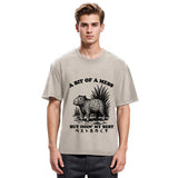 Tokyosol Capybara Doing Its Best Washed T-Shirt
