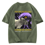 Tokyosol I Offer My Sanity Vintage Japanese Capybara Washed T-Shirt