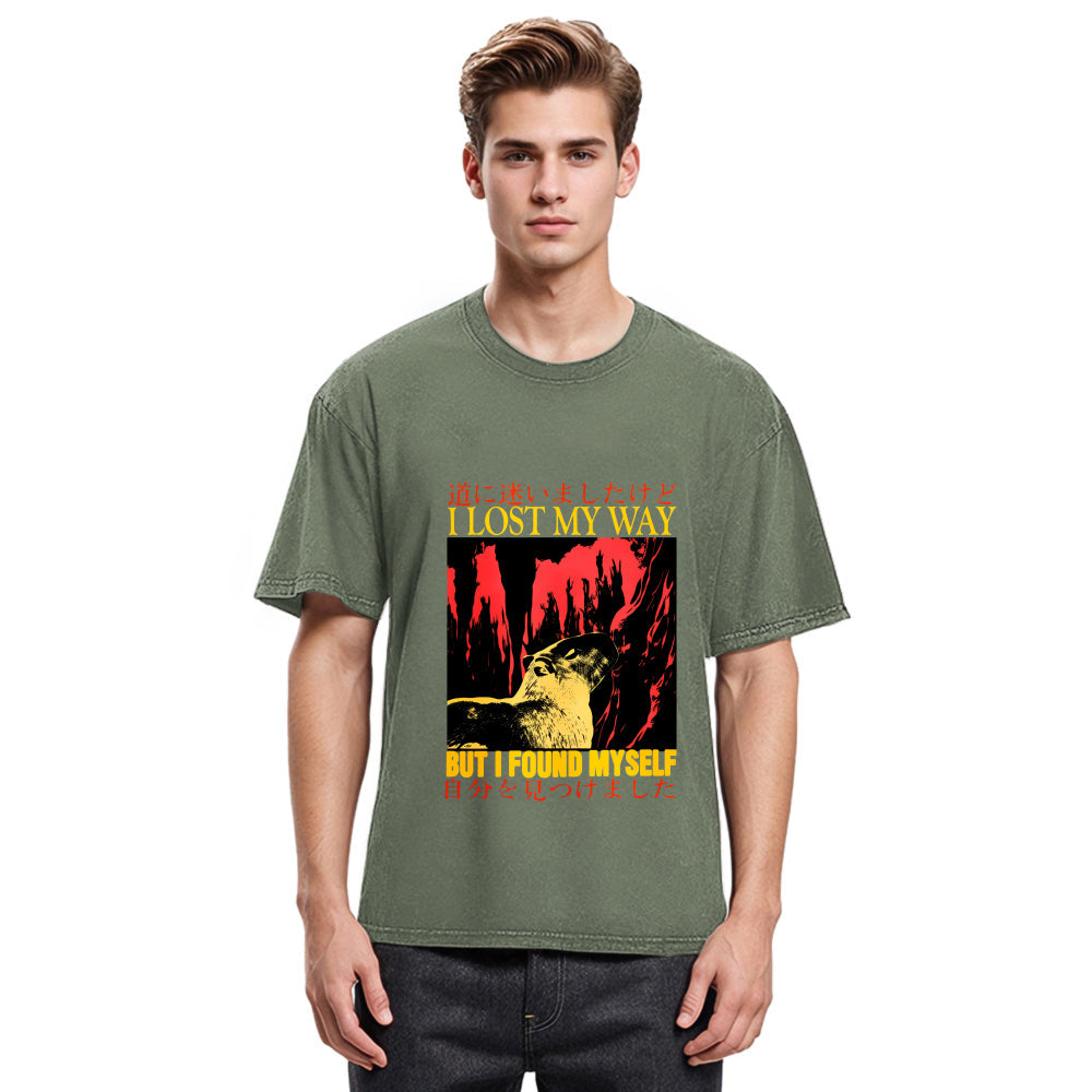 Tokyosol I Lost My Way Capybara Washed T-Shirt